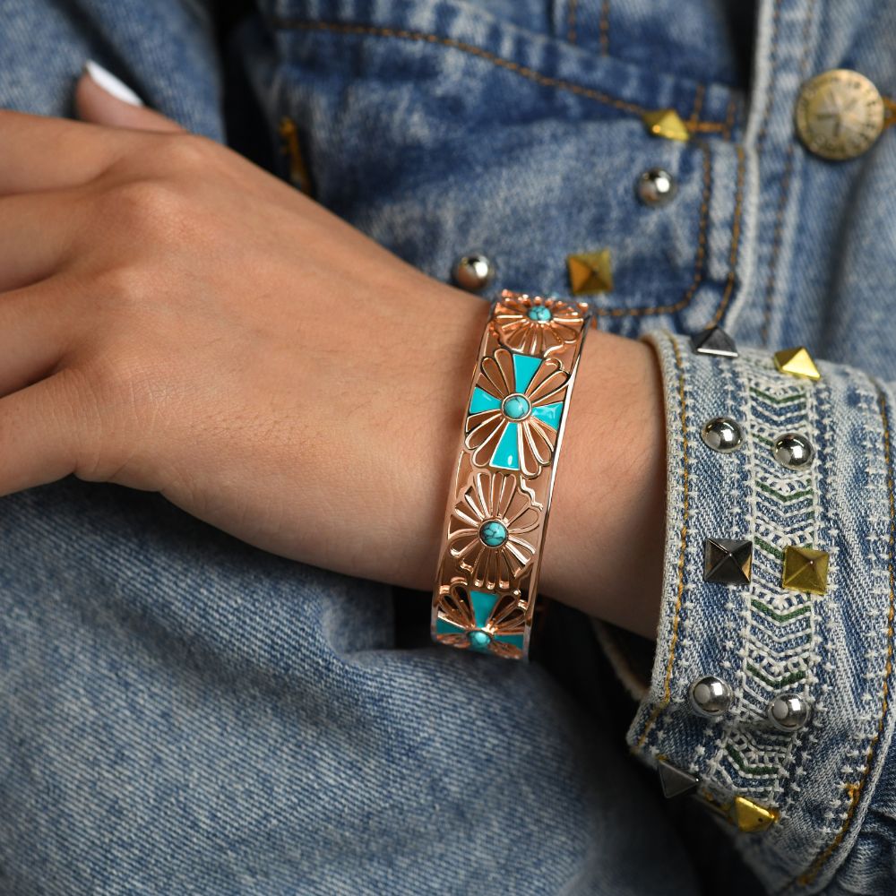 Eternal Spring Cuff Bracelet - Serene Western