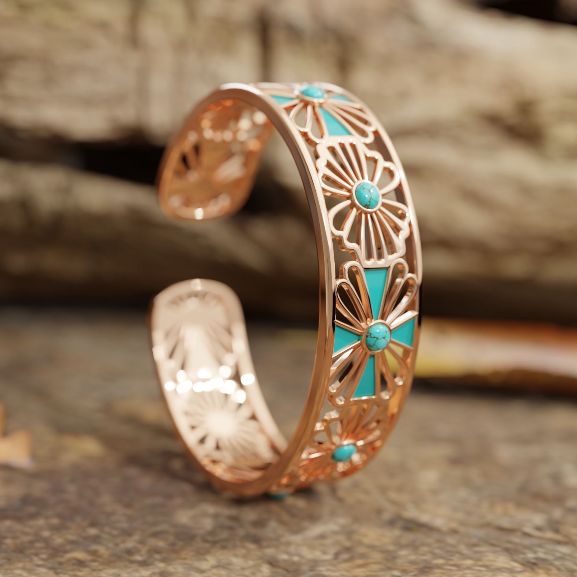 Eternal Spring Cuff Bracelet - Serene Western