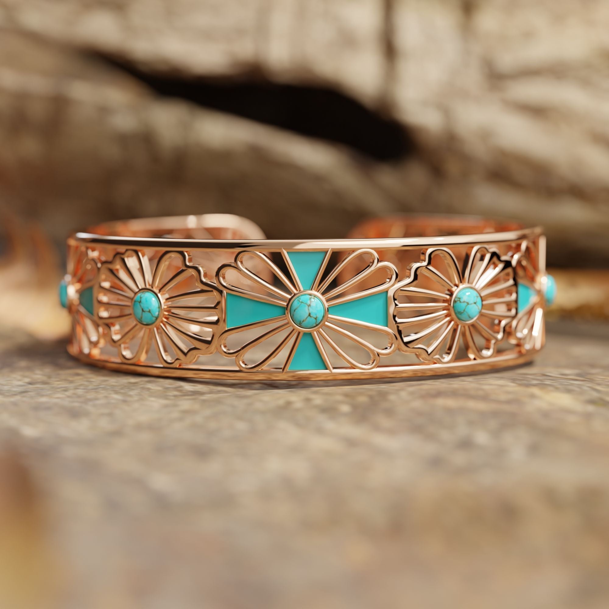 Eternal Spring Cuff Bracelet - Serene Western