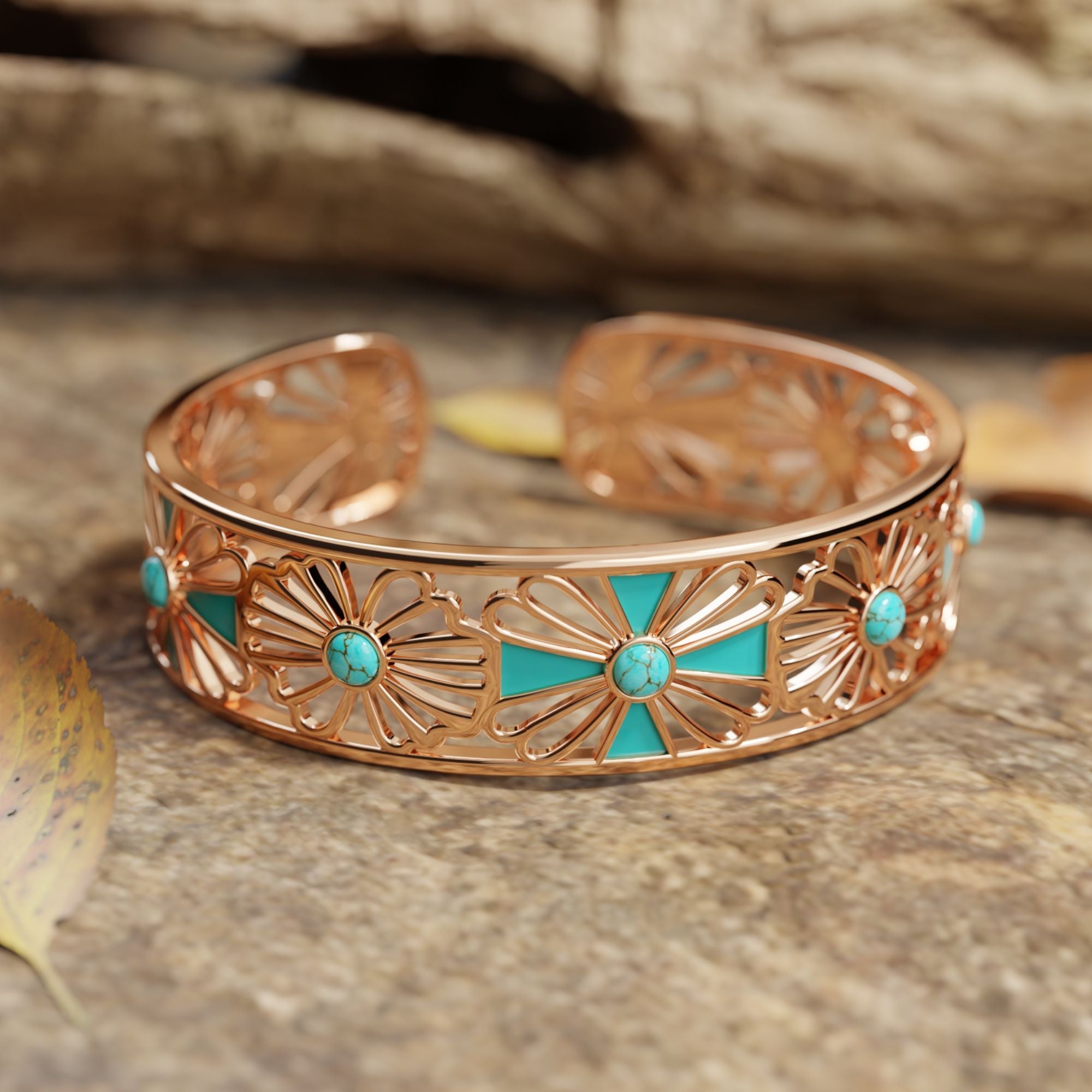 Eternal Spring Cuff Bracelet - Serene Western