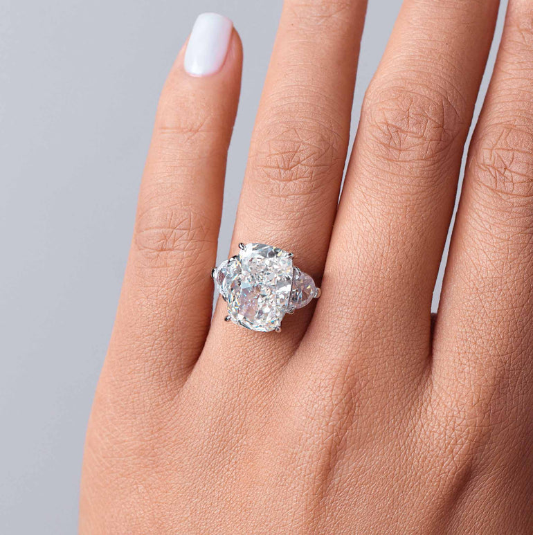 Ethereal Glacier Ring - Serene Western
