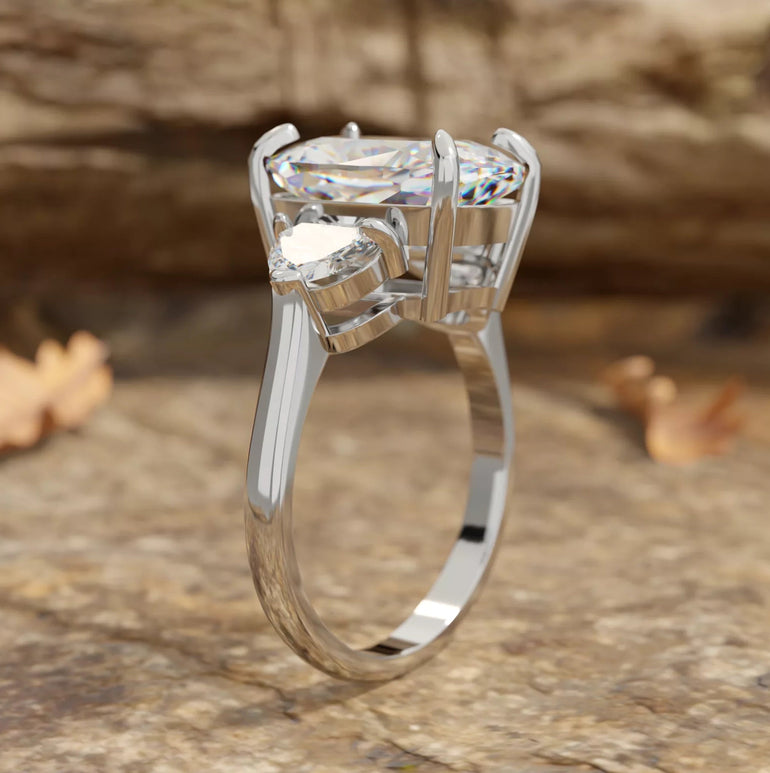 Ethereal Glacier Ring - Serene Western