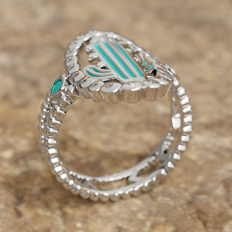 Evergreen Oasis Ring