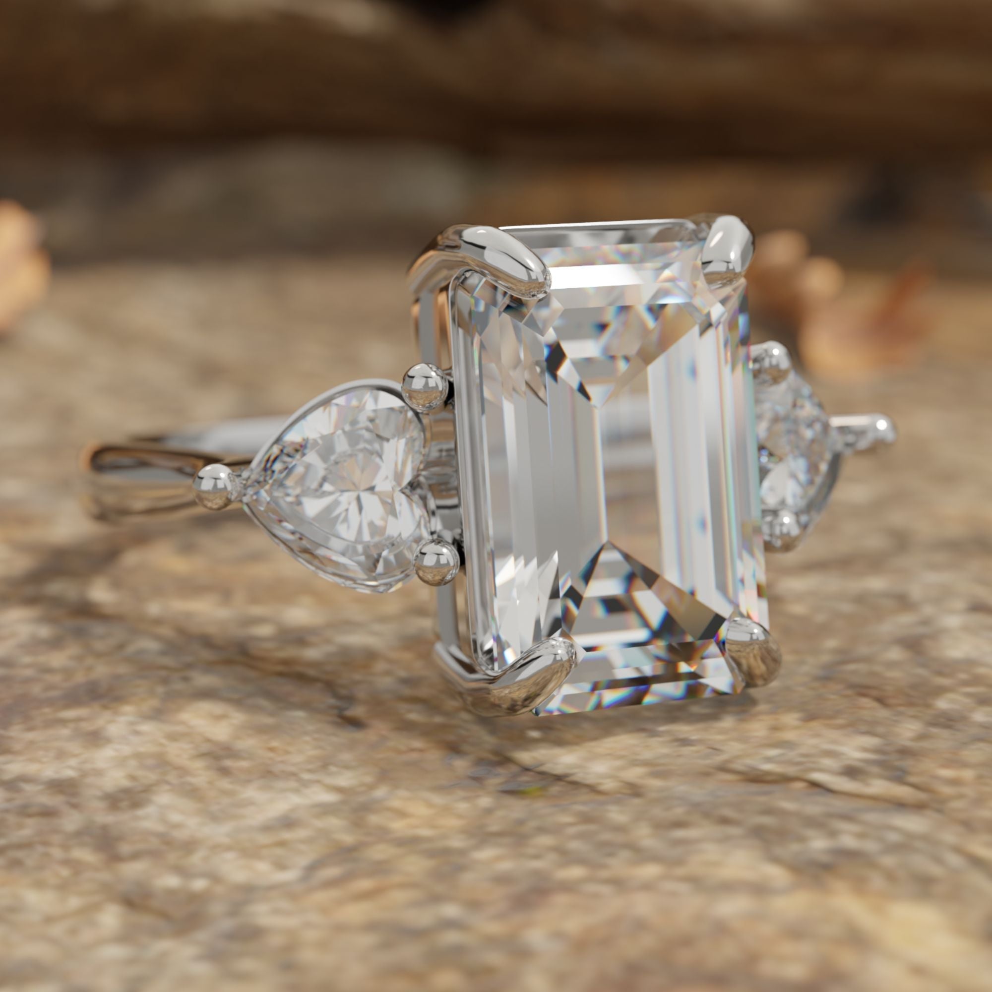 Frosted Flame Ring - Serene Western