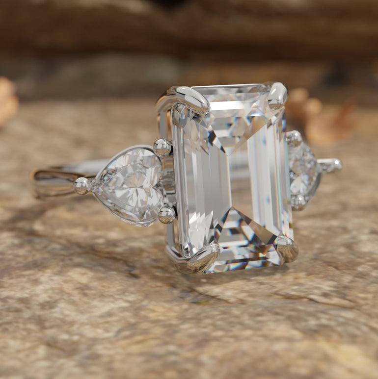 Frosted Flame Ring - Serene Western