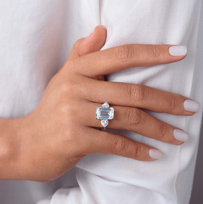 Frosted Flame Ring - Serene Western