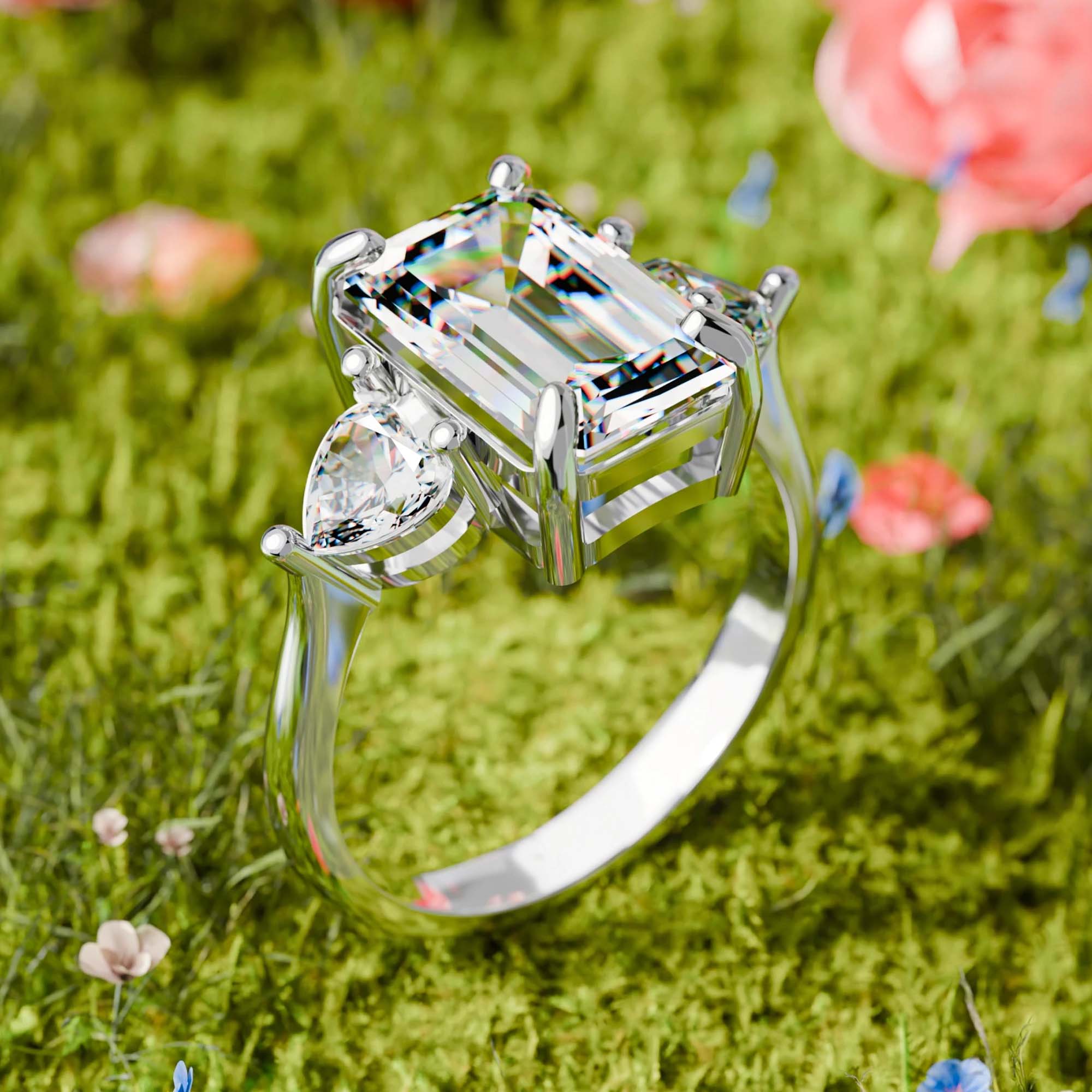 Frosted Flame Ring - Serene Western