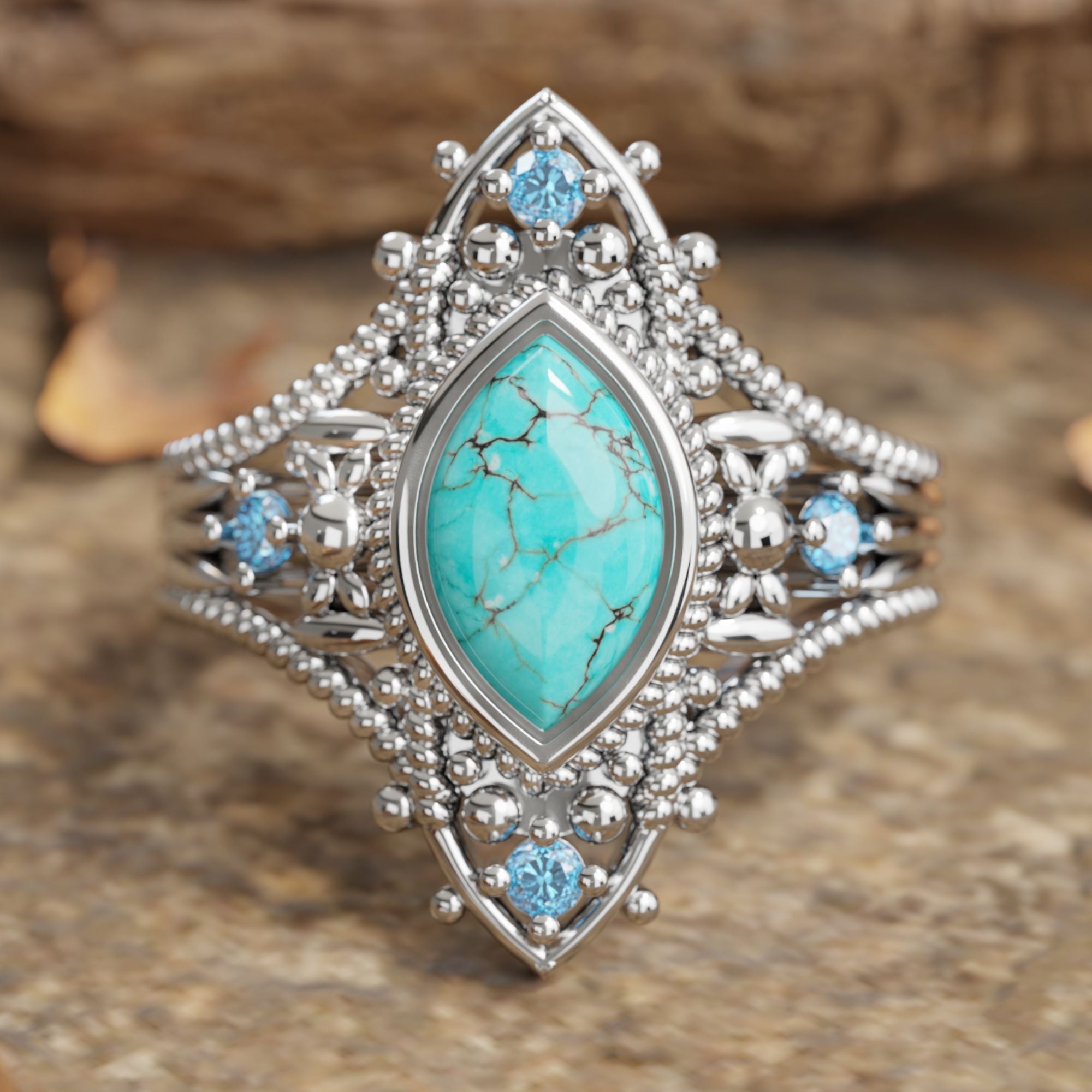 Holy Prayer Ring - Serene Western