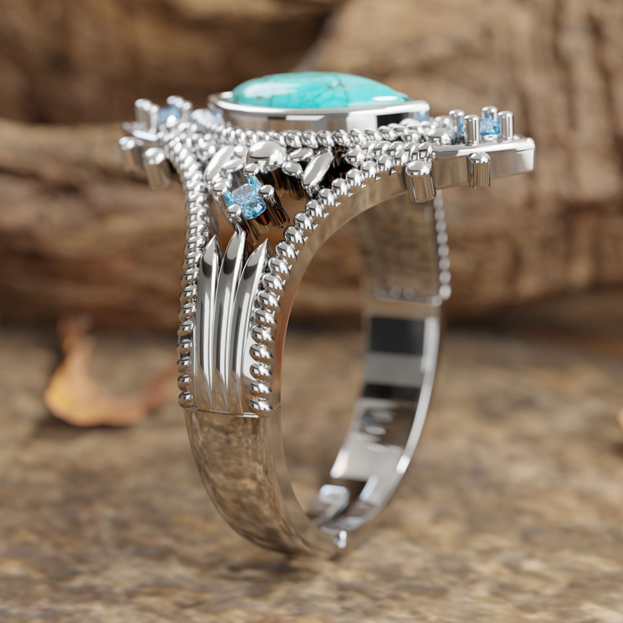 Holy Prayer Ring - Serene Western