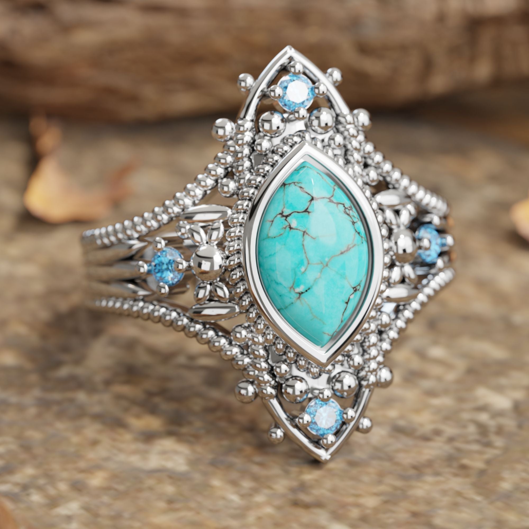 Holy Prayer Ring - Serene Western