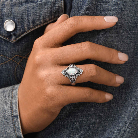 Holy Prayer Ring - Opal