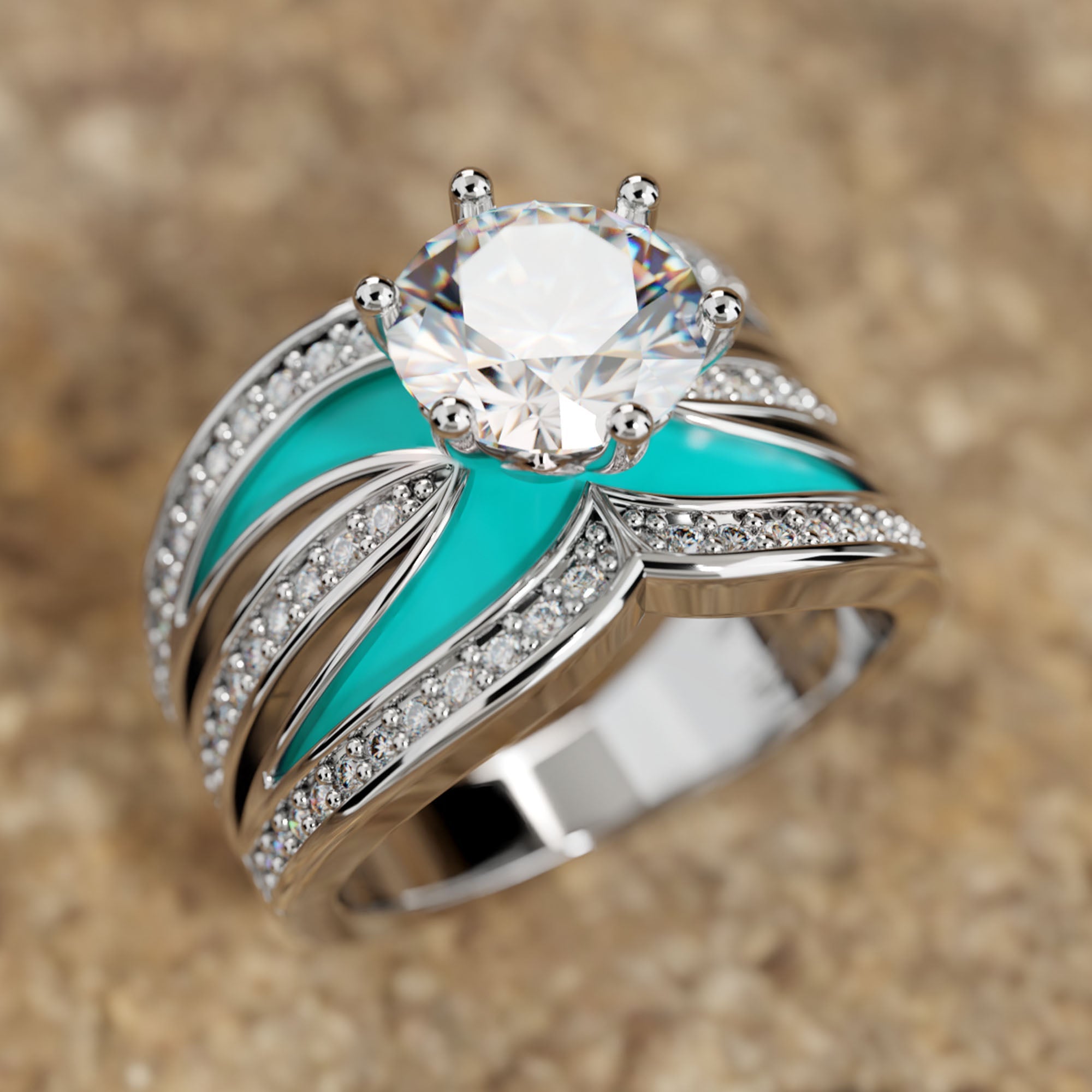 Intersect Radiance Ring - Serene Western