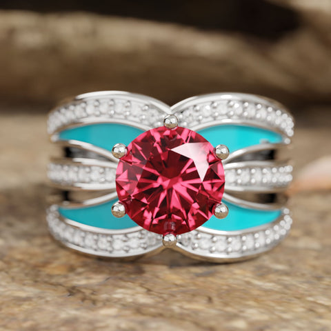 Intersect Radiance Ring - Ruby