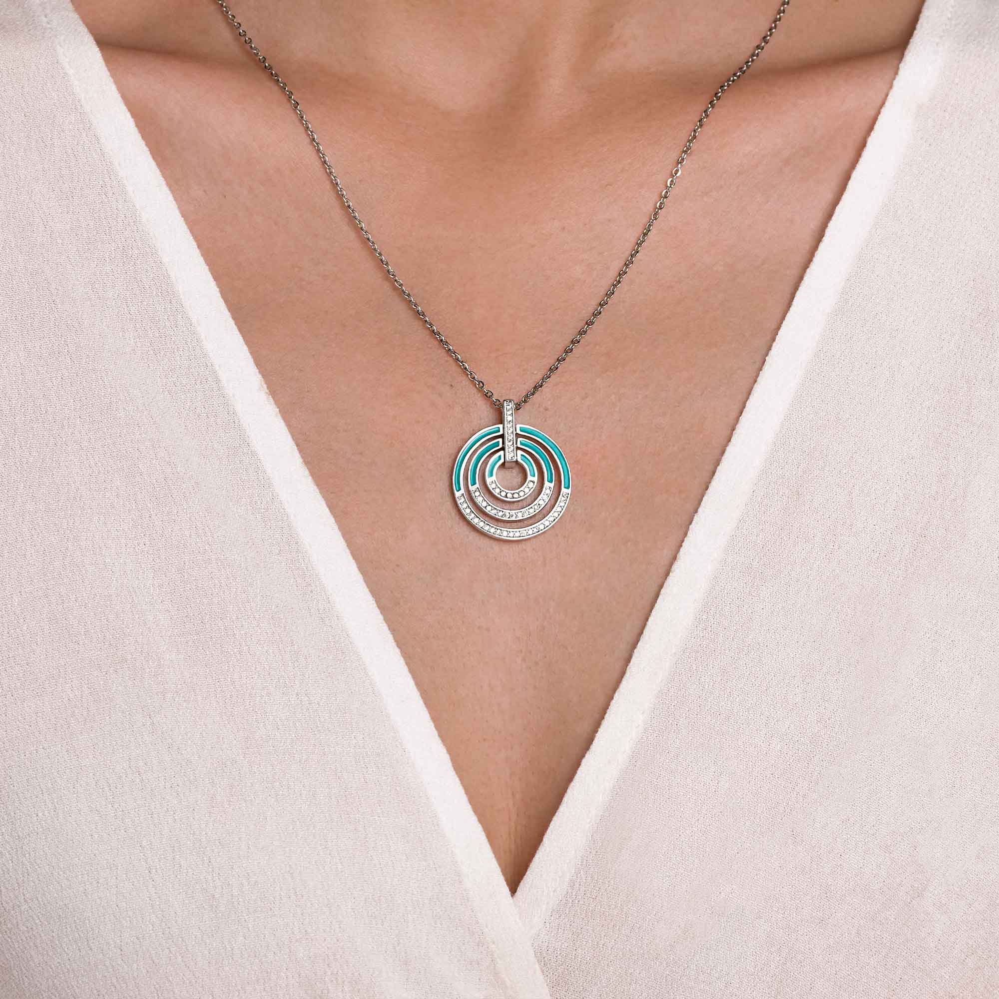 Jane's Bullseye Necklace - Serene Western