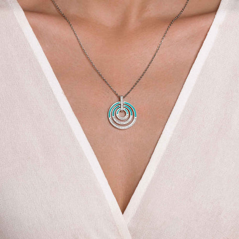 Jane's Bullseye Necklace