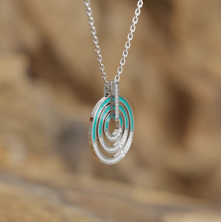 Jane's Bullseye Necklace - Serene Western