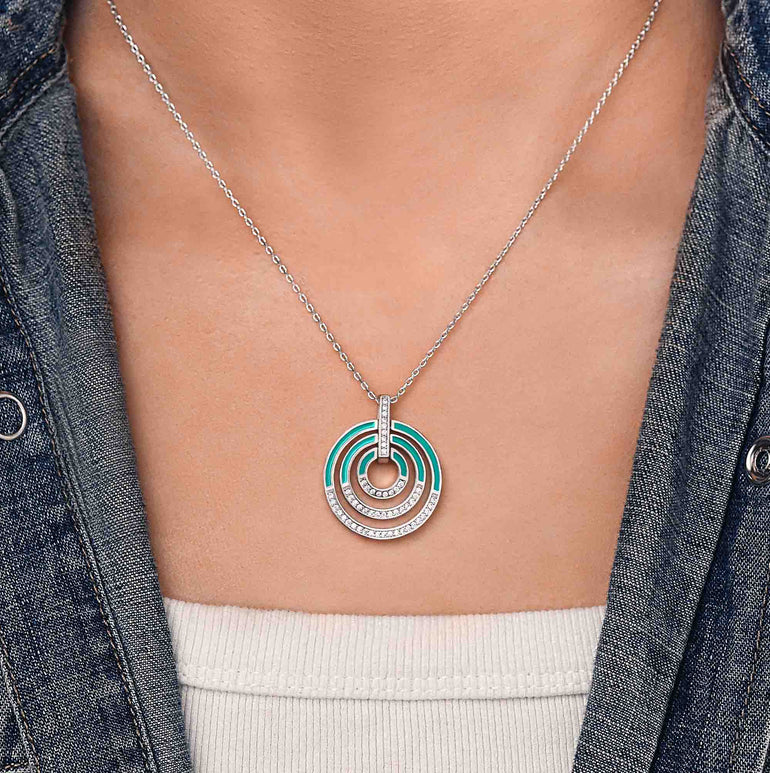 Jane's Bullseye Necklace - Serene Western