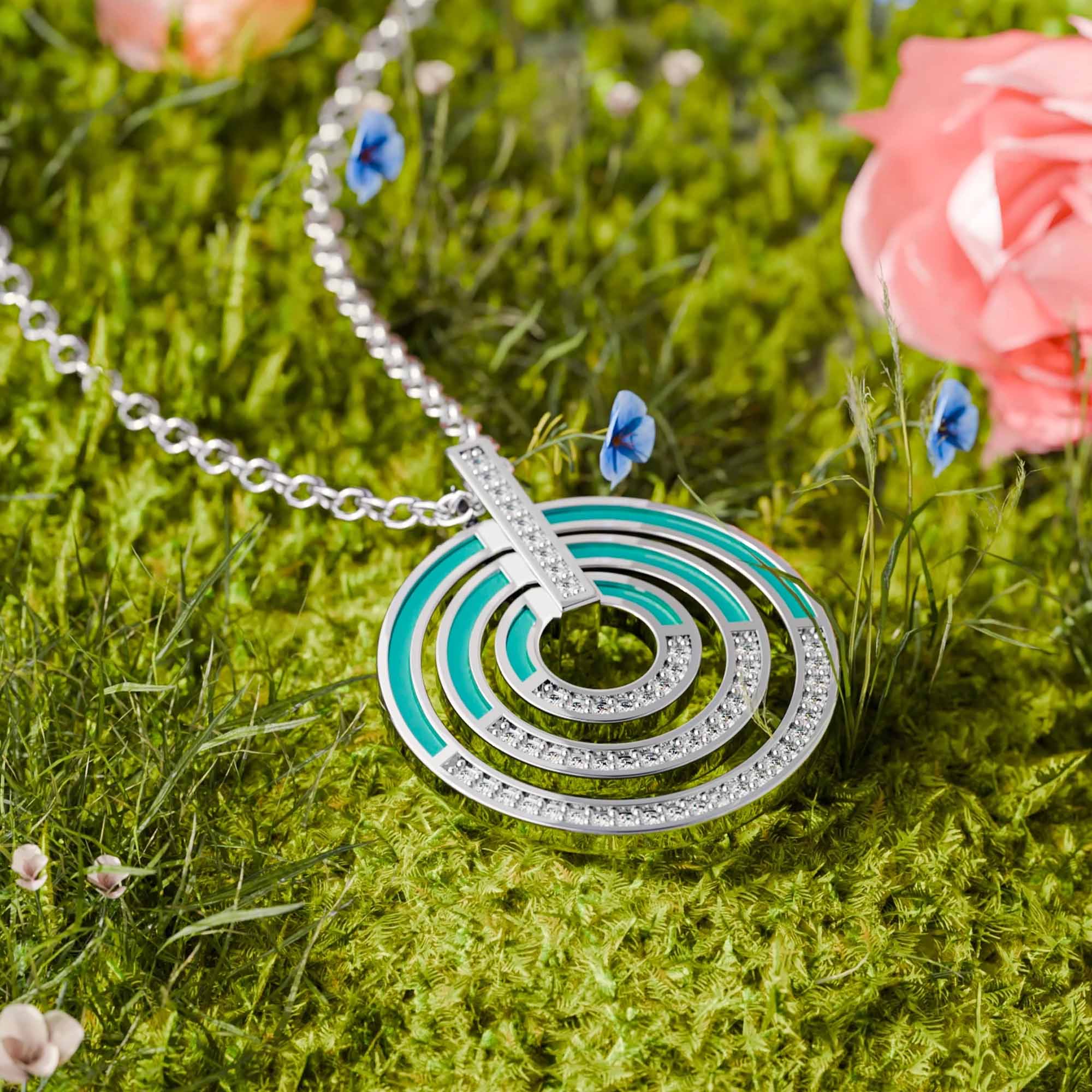 Jane's Bullseye Necklace - Serene Western