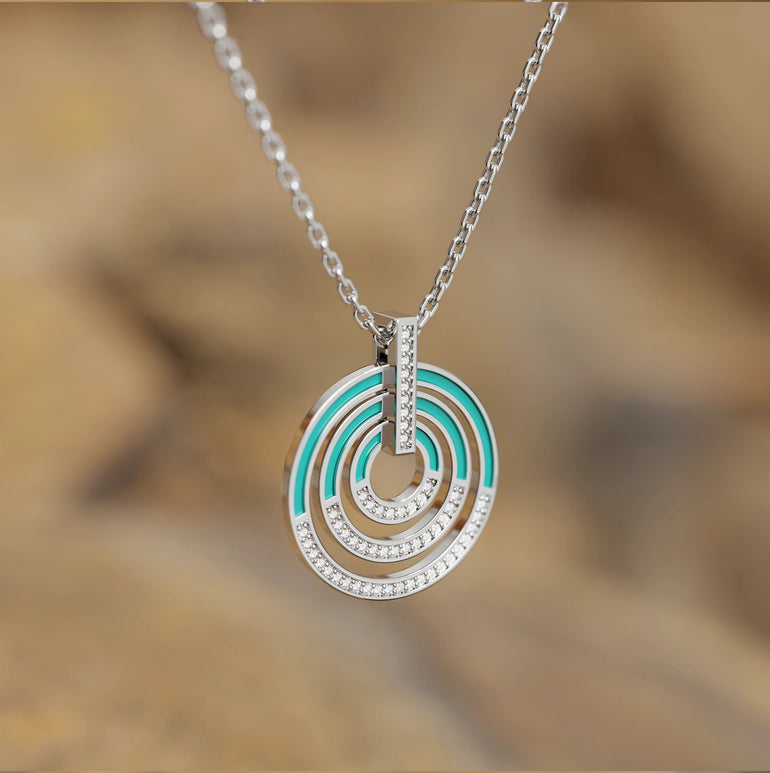 Jane's Bullseye Necklace - Serene Western