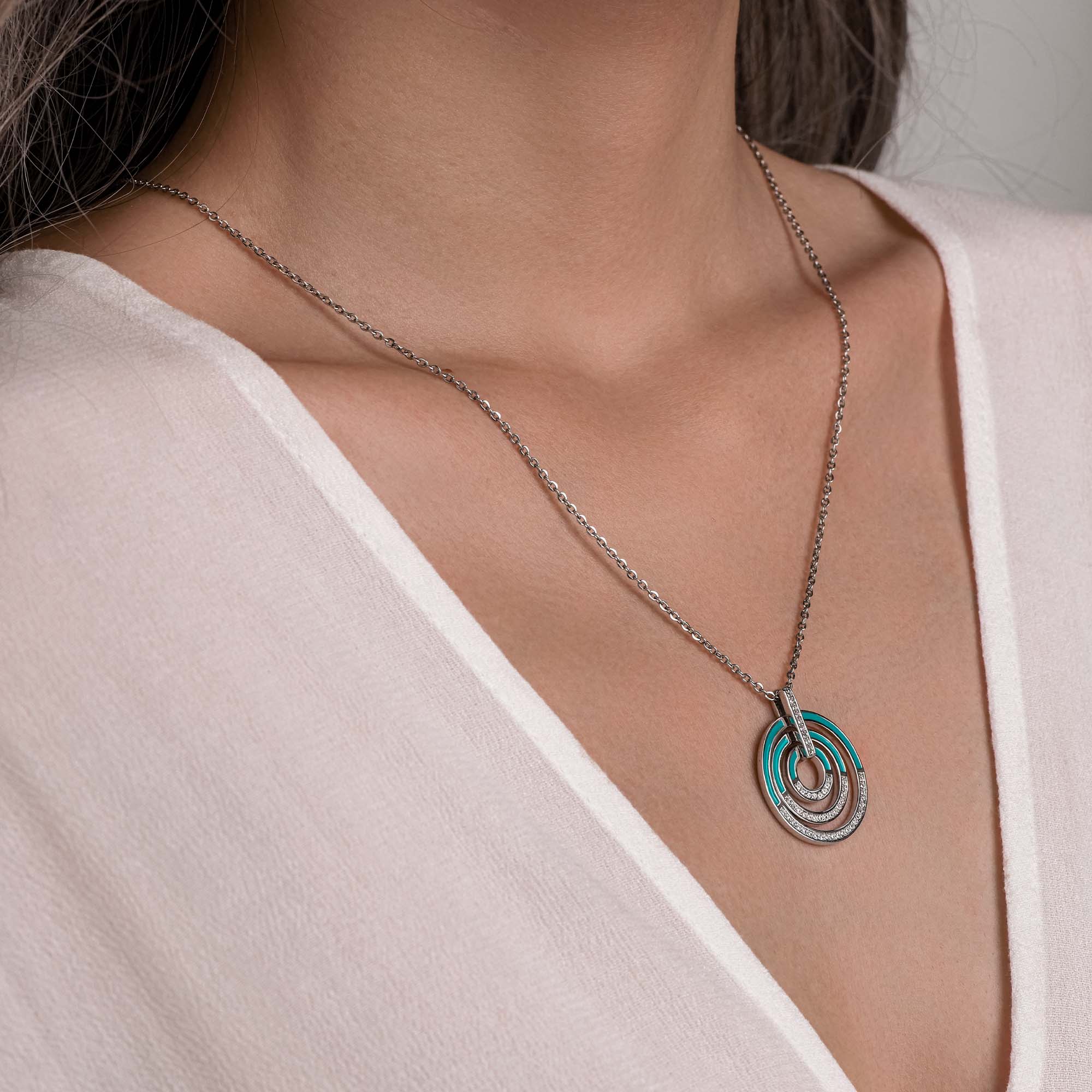 Jane's Bullseye Necklace - Serene Western