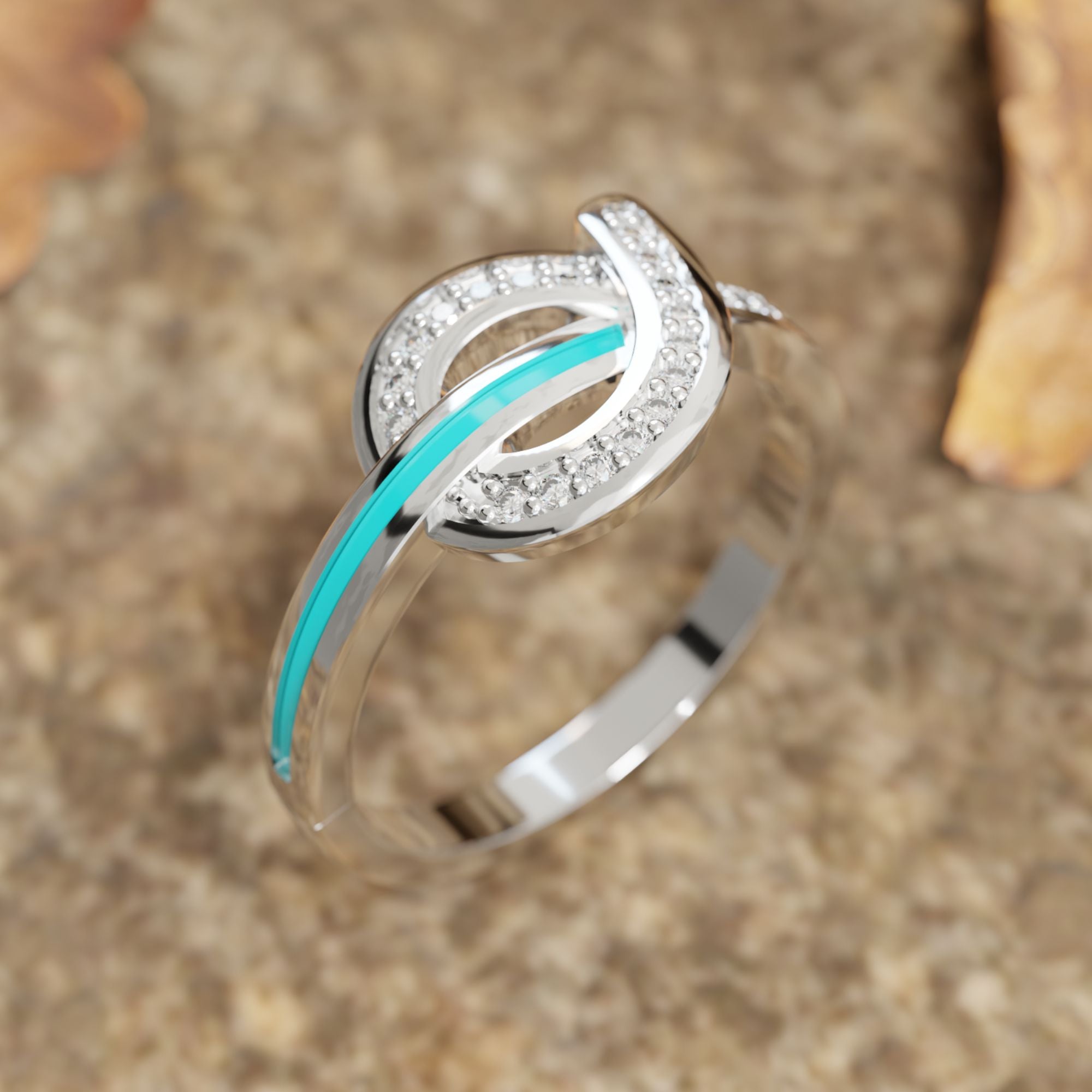 Knotted Power Ring - Serene Western