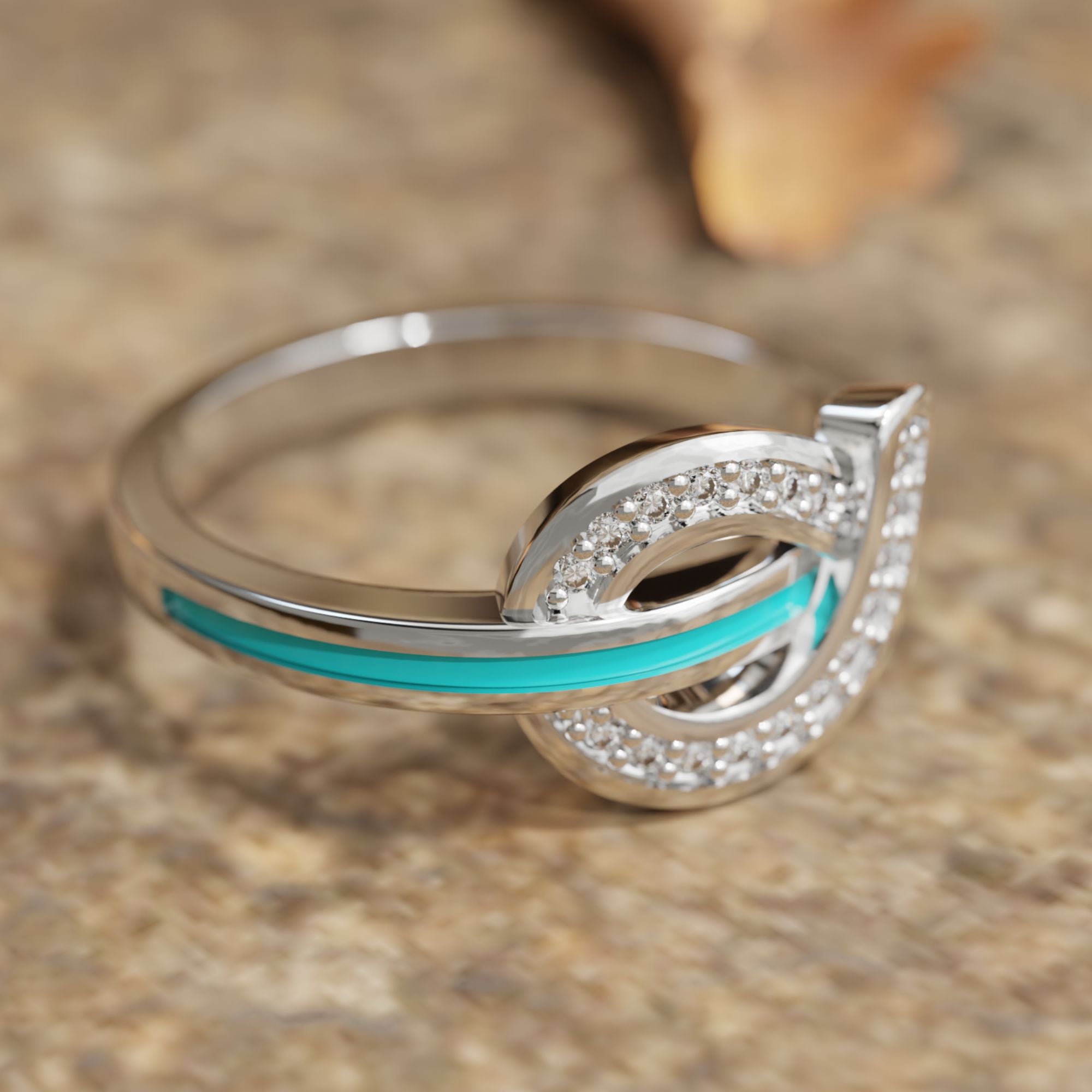 Knotted Power Ring - Serene Western