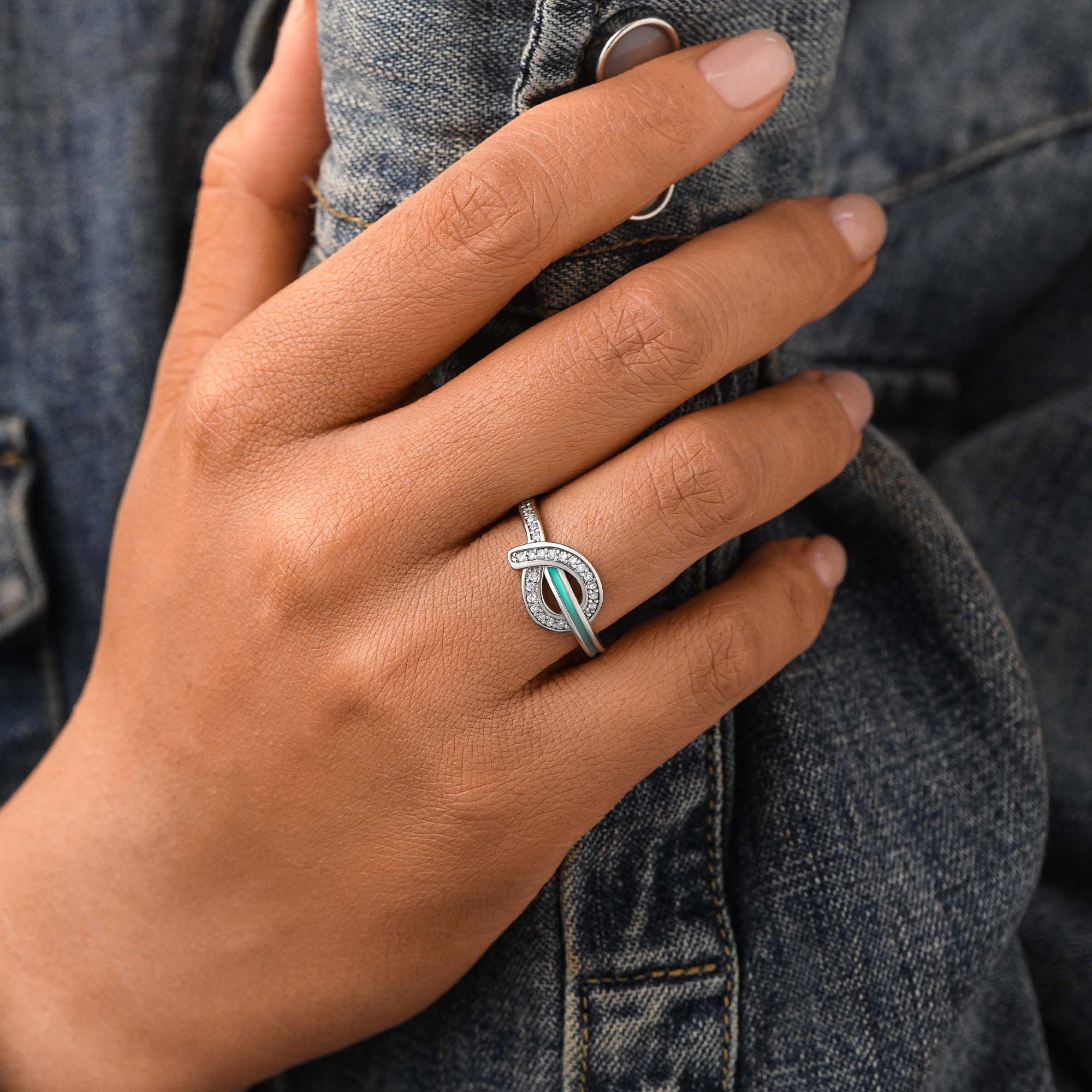 Knotted Power Ring - Serene Western