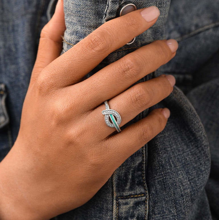 Knotted Power Ring - Serene Western
