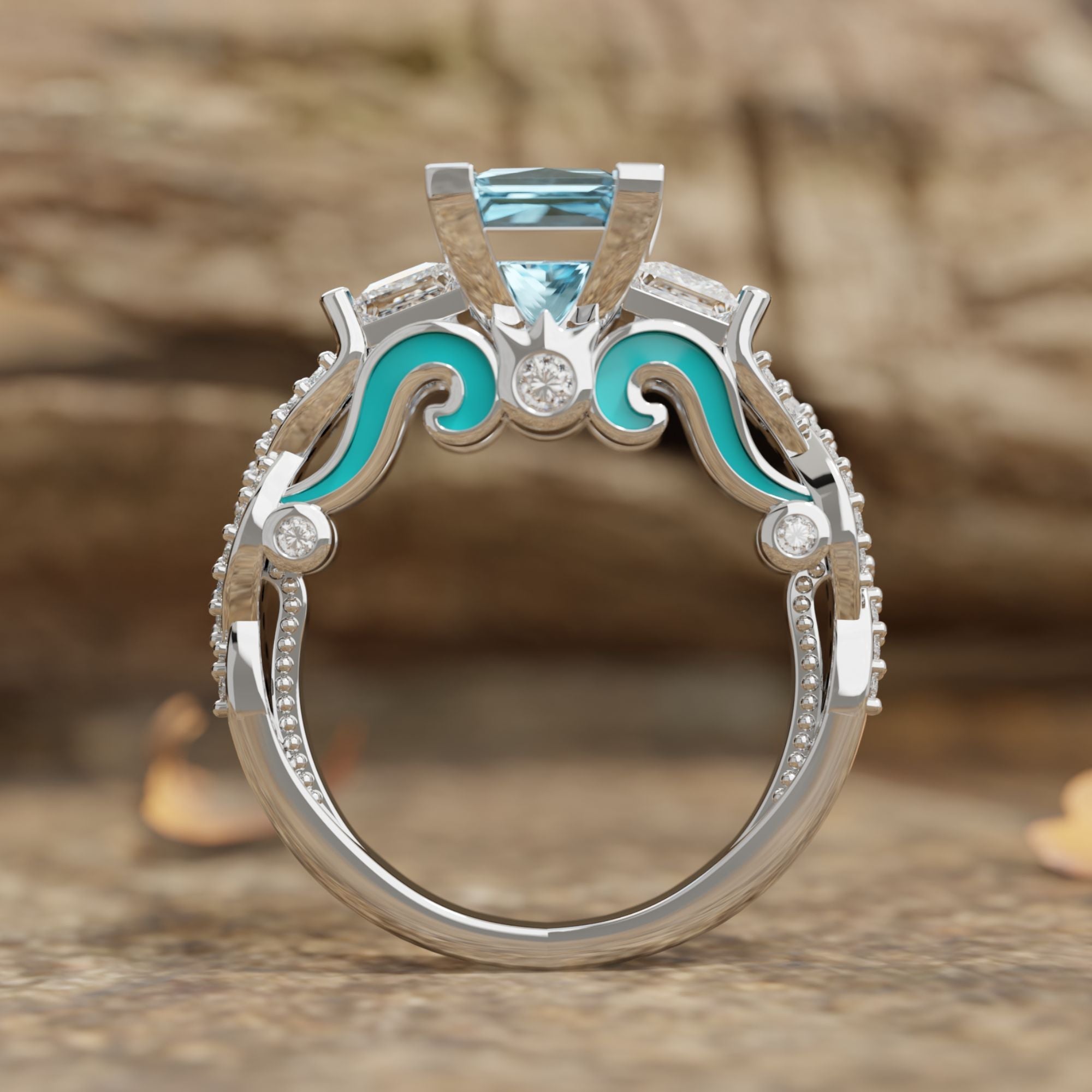 Love Rivet Ring - Serene Western