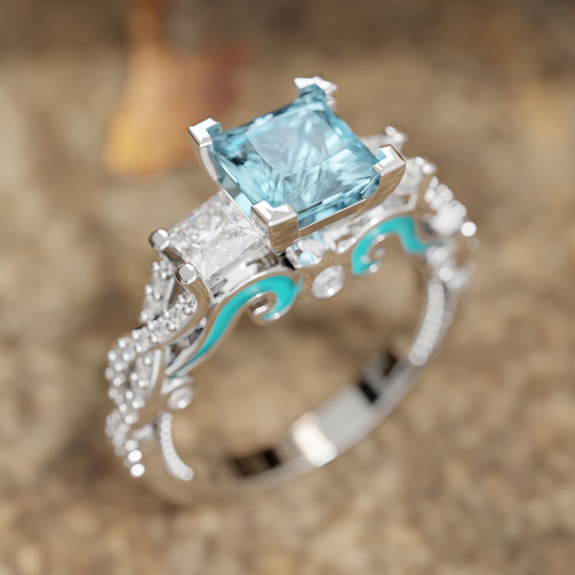 Love Rivet Ring - Serene Western