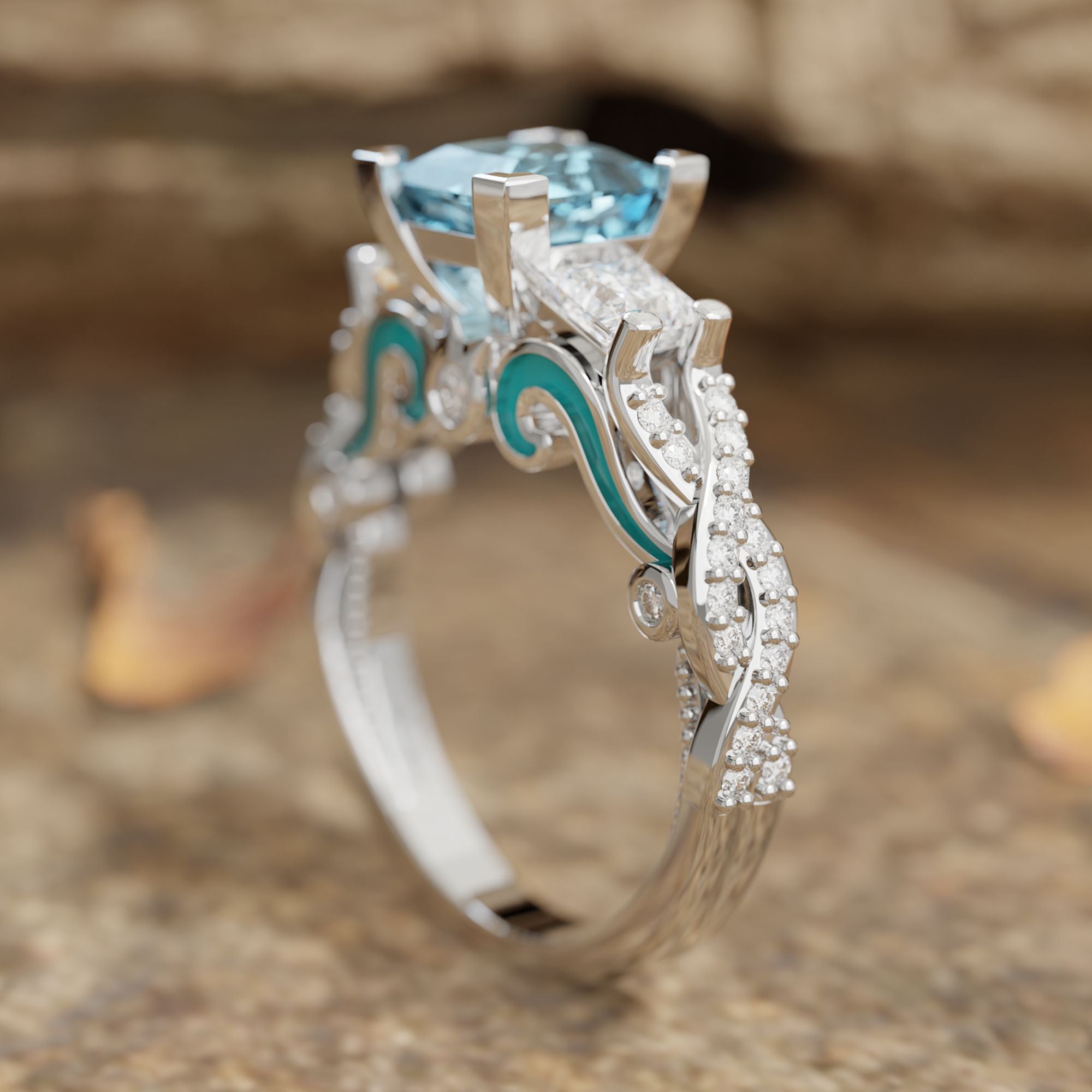 Love Rivet Ring - Serene Western