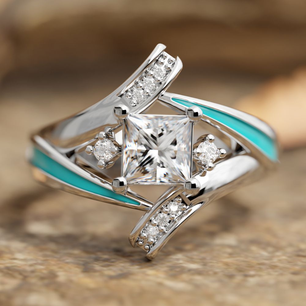 Milky Way Kiss Ring - Serene Western