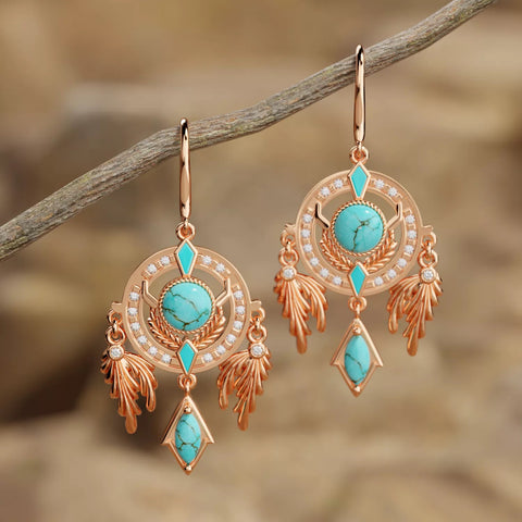 Mystic Dreamcatcher Earrings