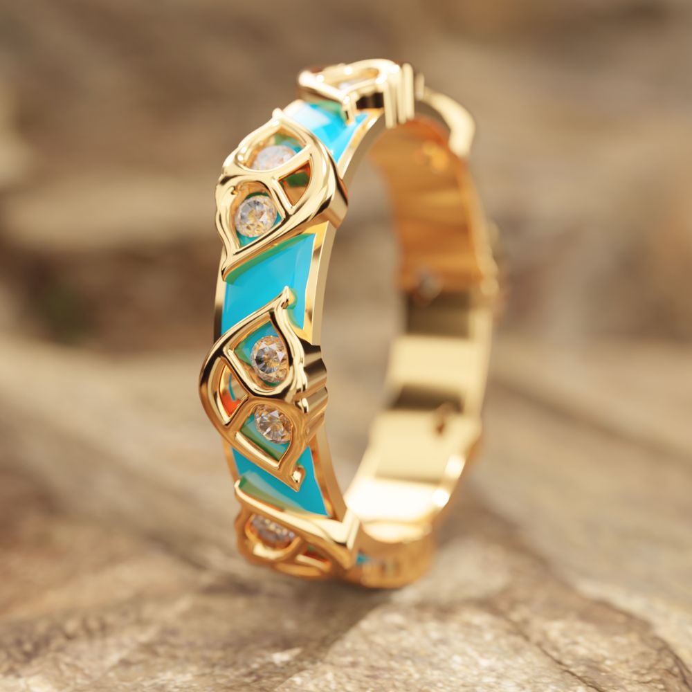 Mystic Mask Ring - Serene Western