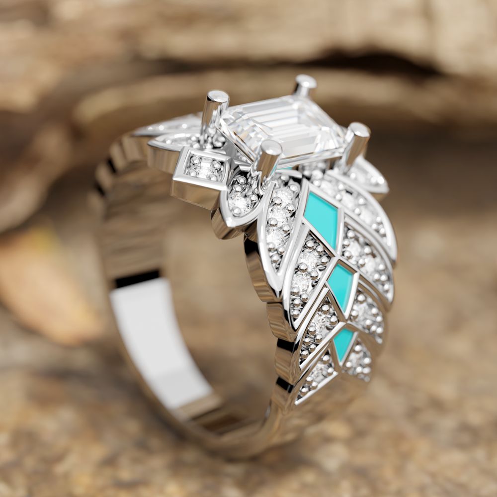 Nautical Starlight Ring - Serene Western