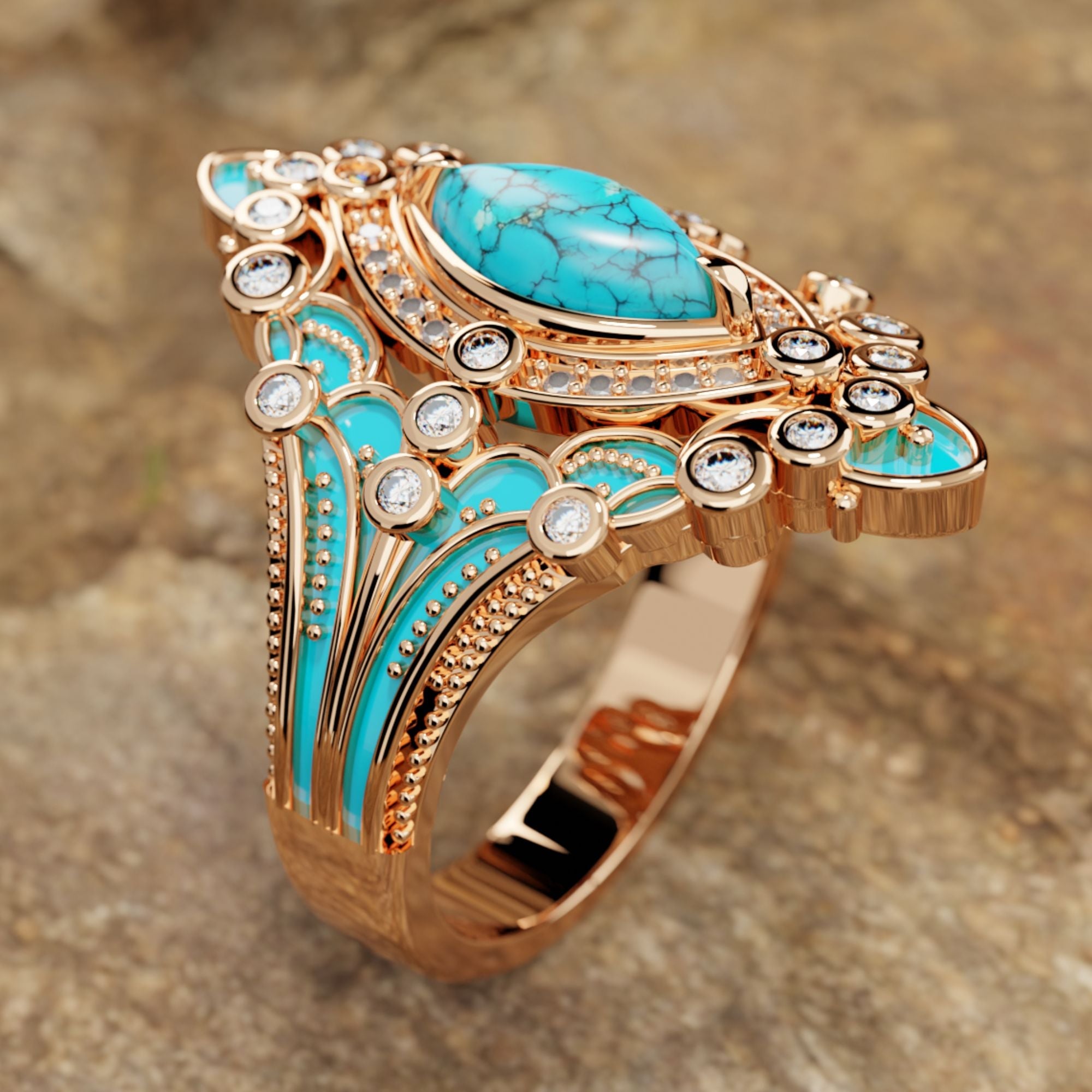 Noble's Faith Ring - Serene Western