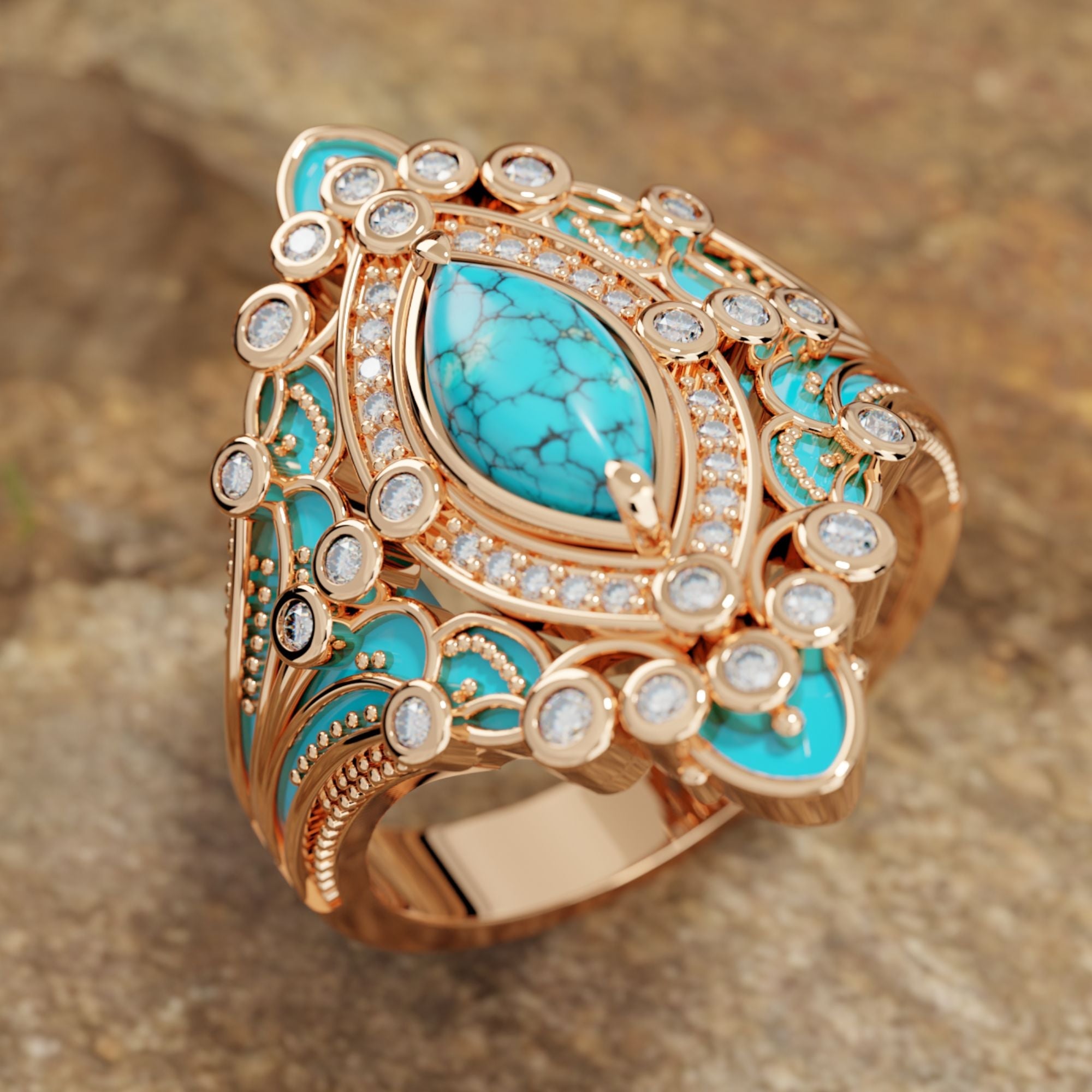 Noble's Faith Ring - Serene Western