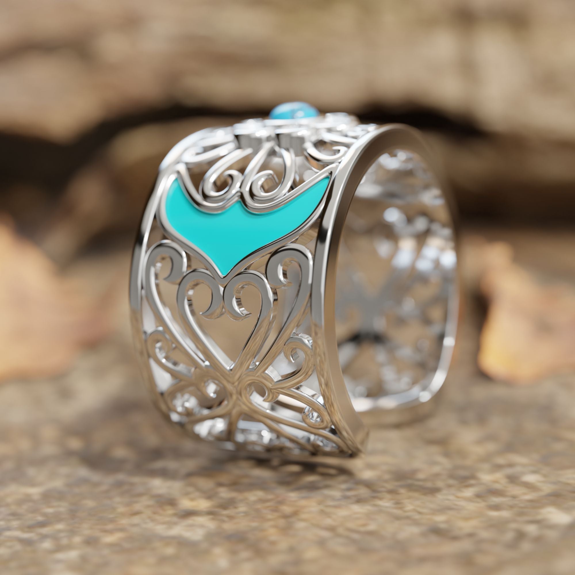 Prairie Flower Cuff Ring - Serene Western