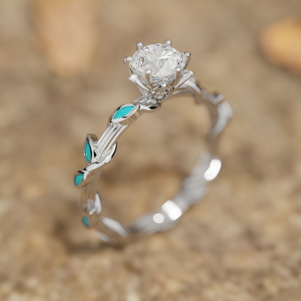 Promise Rose Ring - Serene Western