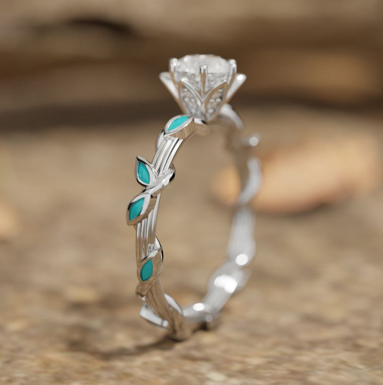 Promise Rose Ring - Serene Western