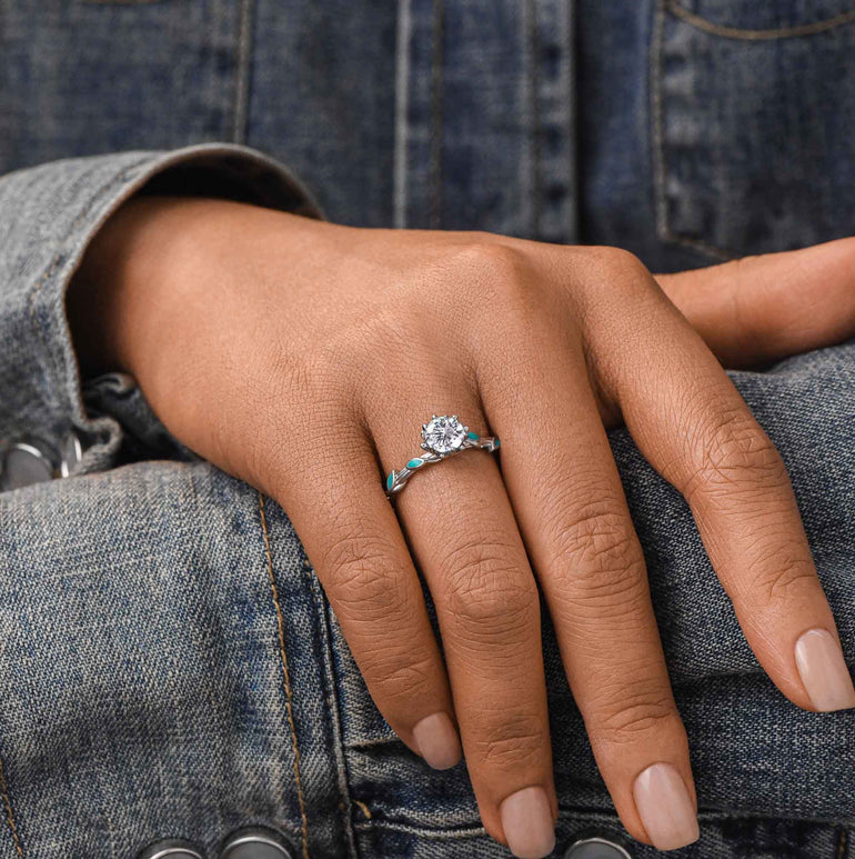 Promise Rose Ring - Serene Western