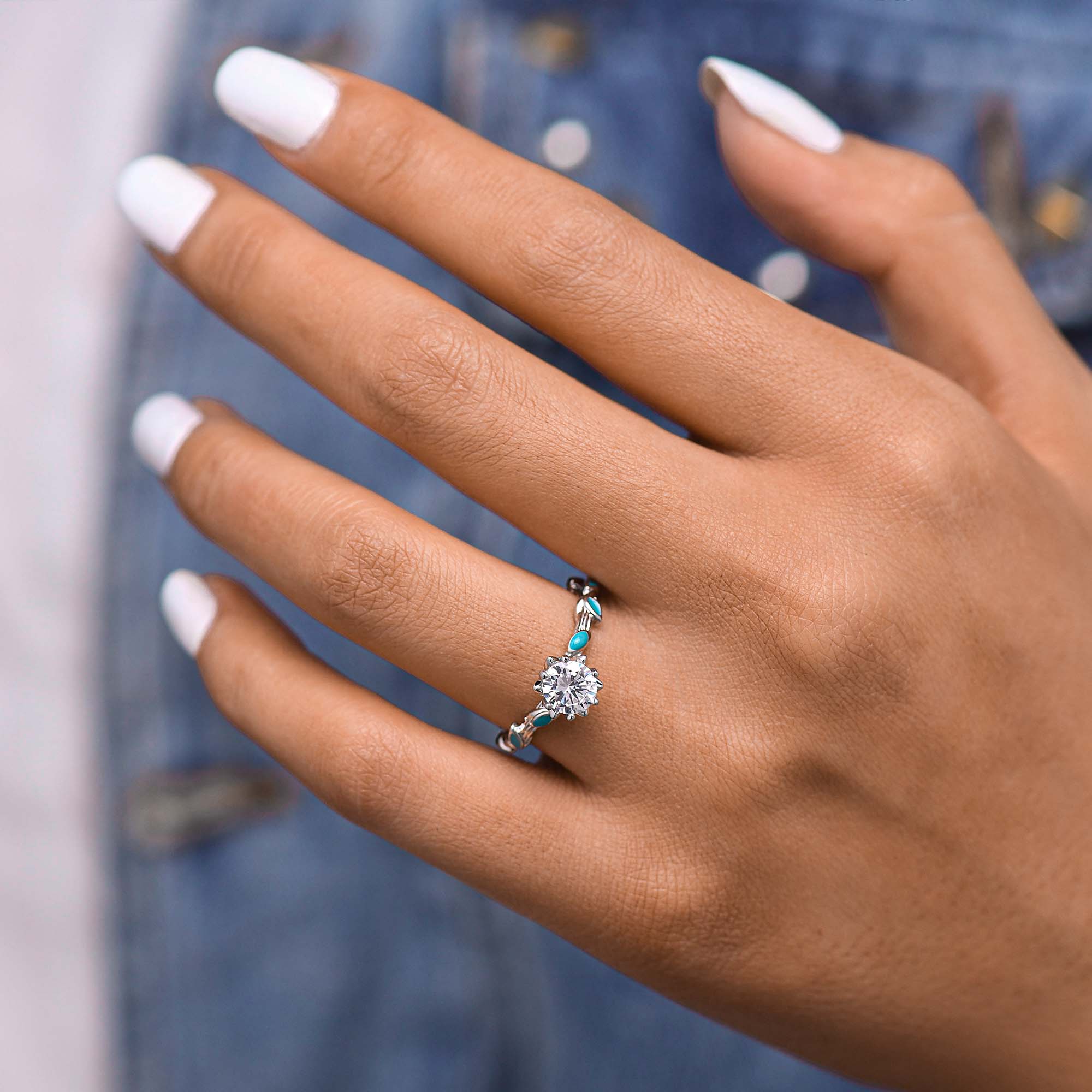 Promise Rose Ring - Serene Western