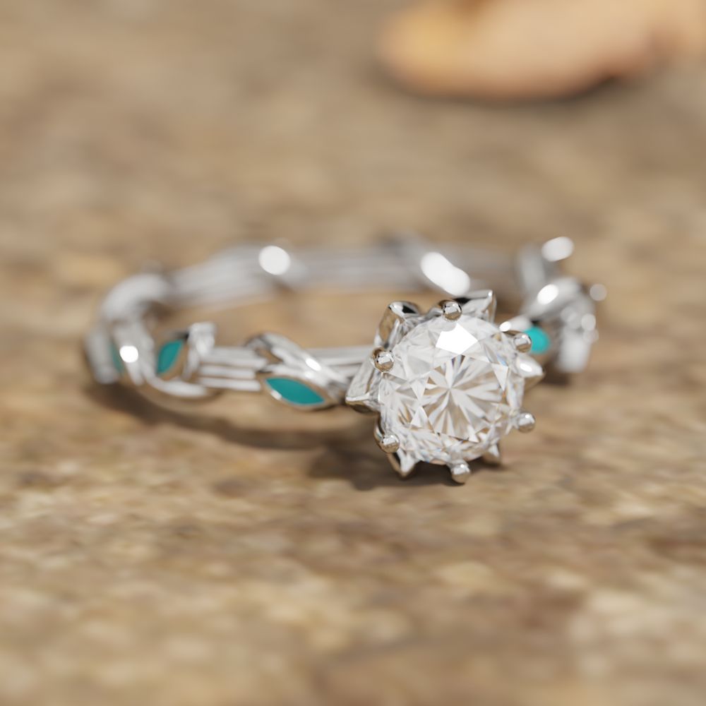 Promise Rose Ring - Serene Western