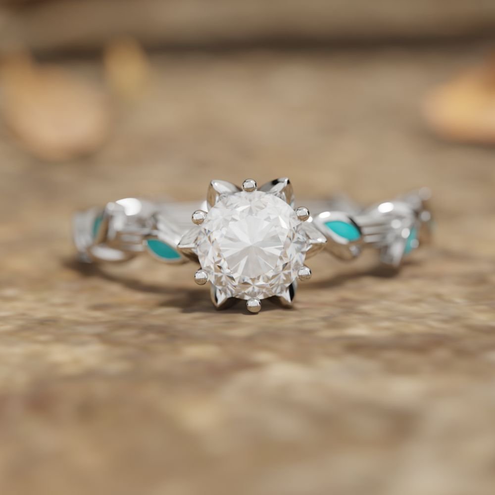 Promise Rose Ring - Serene Western