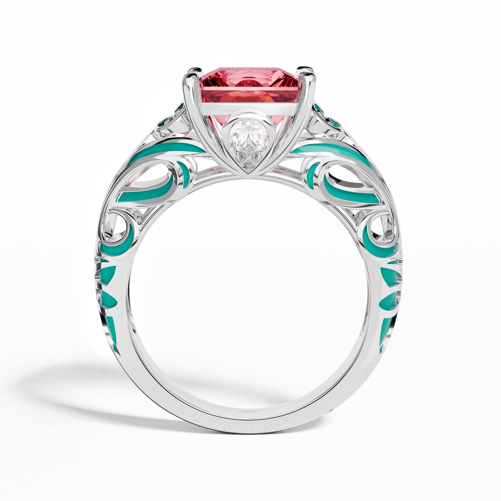 Rosemary's Loyalty Ring - Ruby - Serene Western