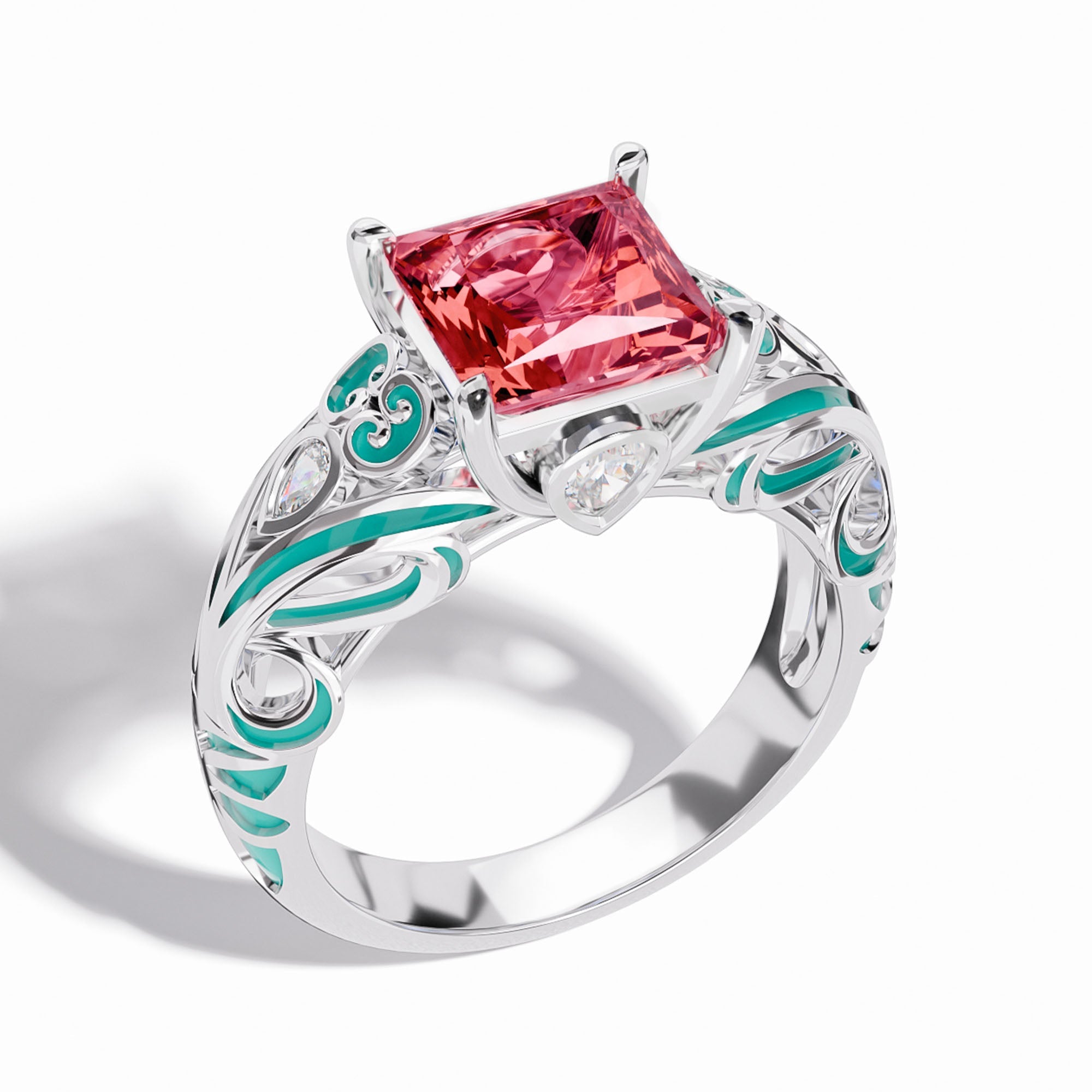 Rosemary's Loyalty Ring - Ruby - Serene Western