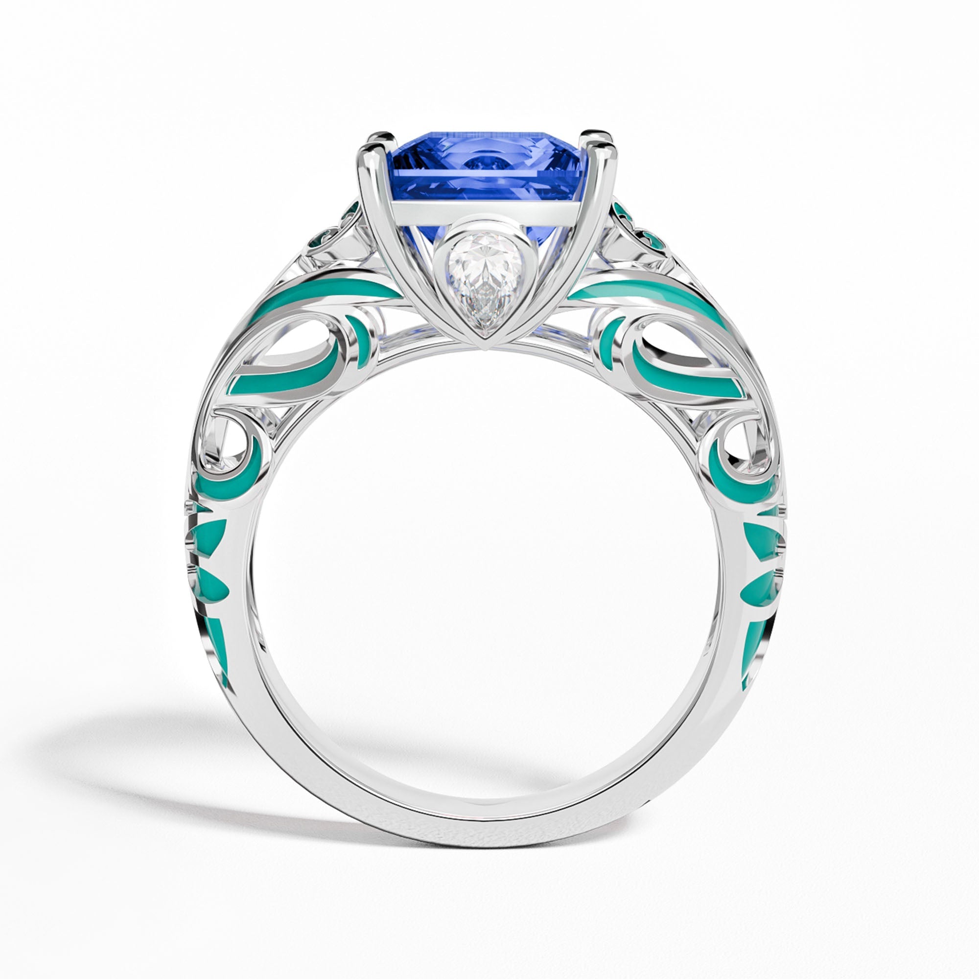 Rosemary's Loyalty Ring - Sapphire - Serene Western