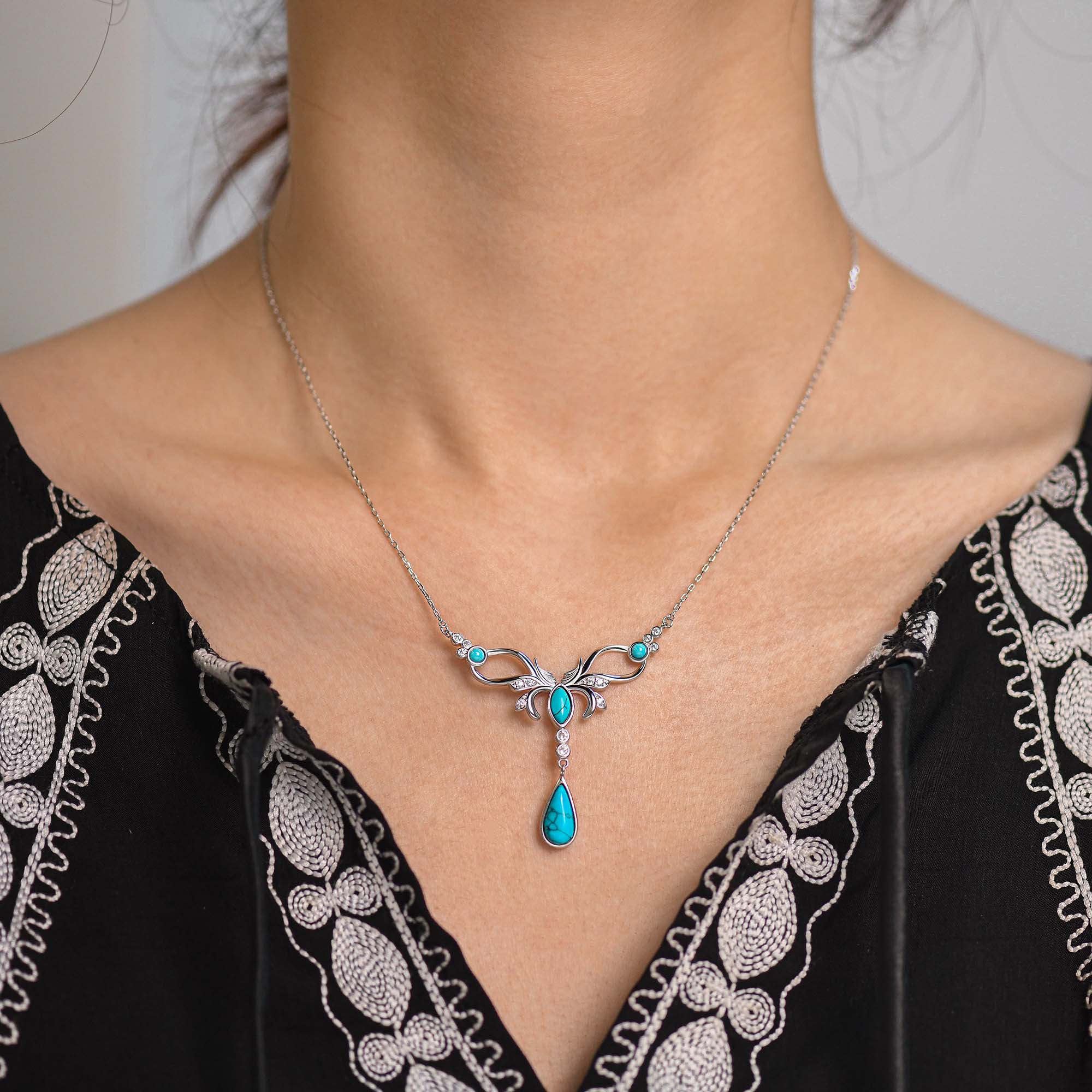 Sacred Antler Necklace - Serene Western