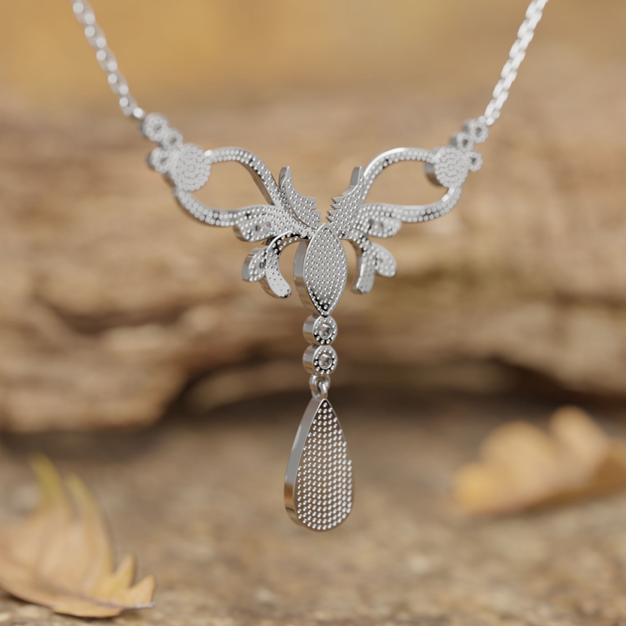 Sacred Antler Necklace - Serene Western