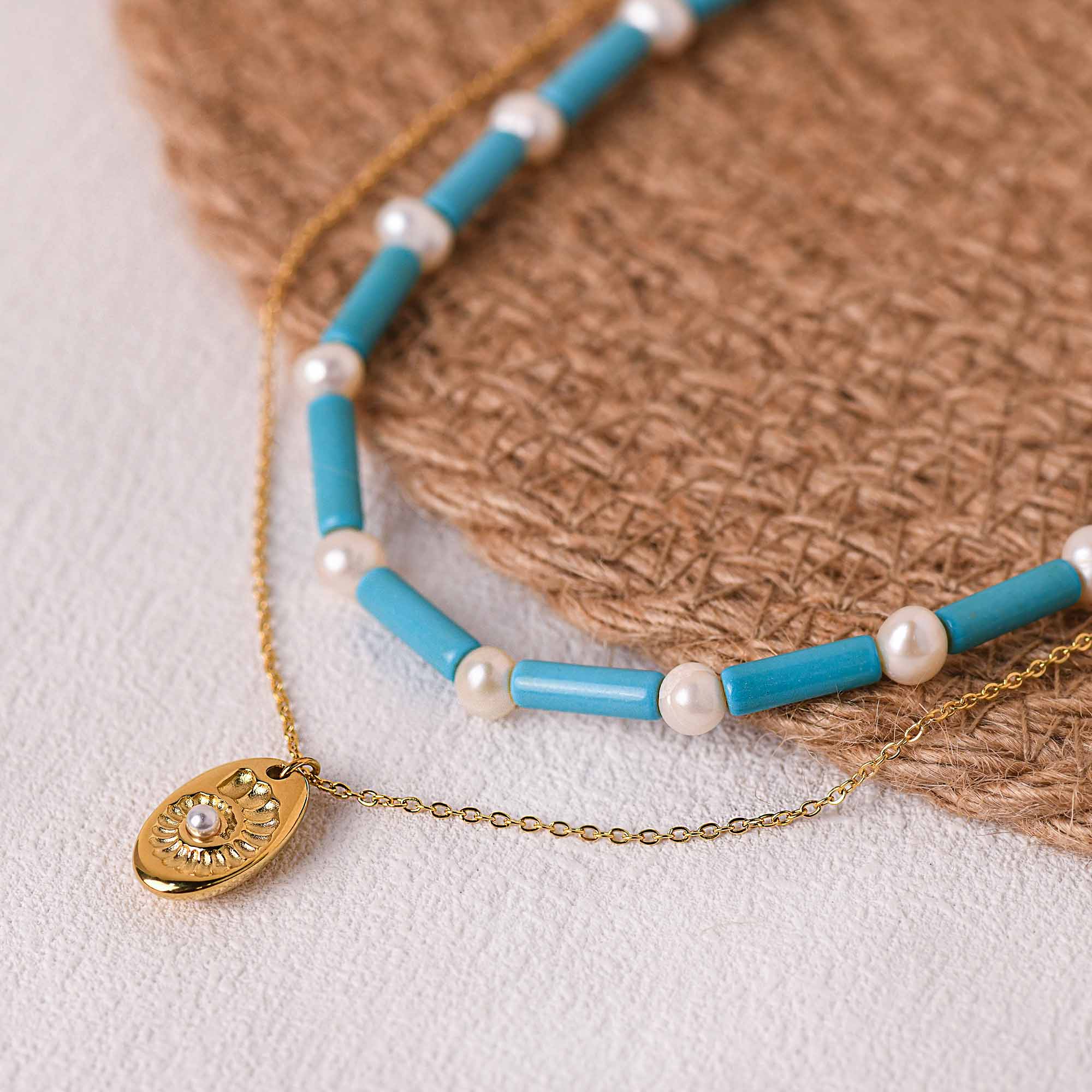 Sea Goddess Necklace - Serene Western